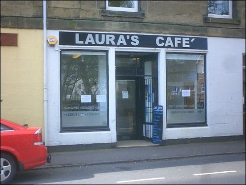 Laura's Cafe, Cardross, from their Facebook page